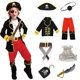 thumbnail image 3 of Disfraces de pirata para niños y niñas, fantasía Infantil, vestido de fantasía, ropa de Cosplay, disfraz de fiesta de Carnaval de Halloween, 3 of 5