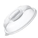 thumbnail image 4 of 1 UNID CUBIERTA DE ALIMENTOS MICRONDAVE HORNO PARA HECHO TAPA DE PLACA DE PLACA DE COCINA DE COCINA DE COCINA (Transparente), 4 of 6