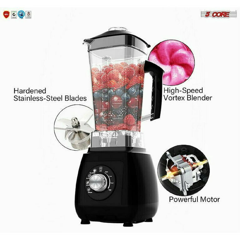 Covered Smoothie Machine 1000W 2L commercial professional smoothies  powerful blender food mixer ice juicer Milk shake machine