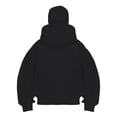 thumbnail image 5 of Wonitaaizi Hoodie for Girls Kids Windproof Hoodies Oversized Full Sweatshirt Jacket with Pockets Black for Size 12-13 Years, 5 of 6
