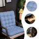thumbnail image 4 of Cojín de asiento para uso doméstico | Cojín de suelo con mechones | Cojín de silla para computadora de oficina | Tejido transpirable respetuoso con la piel | Cojín reclinable | Tamaños 45x85cm |, 4 of 6