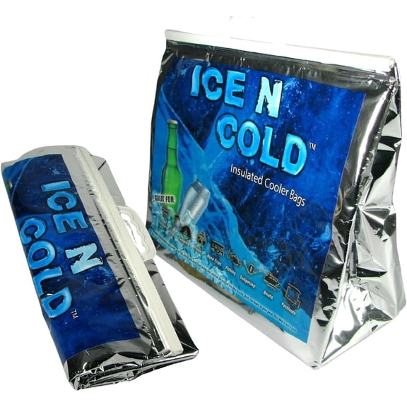 Insulated Cooler Bag - X-Large 40 lbs Capacity (Pack of 1) | Lightweight & Collapsible
