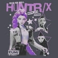 thumbnail image 2 of Mens KPop Demon Hunters Pop Star Huntrix Rumi Lightweight Hoodie, 2 of 4