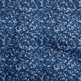 thumbnail image 1 of oneOone Rayon Blue Fabric Abstract Sewing Craft Projects Fabric Prints By Yard 56 Inch Wide, 1 of 4