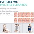 thumbnail image 4 of 10 pares de calentadores de piernas para bebés, polainas, rodilleras, calcetines para niños pequeños, 4 of 5