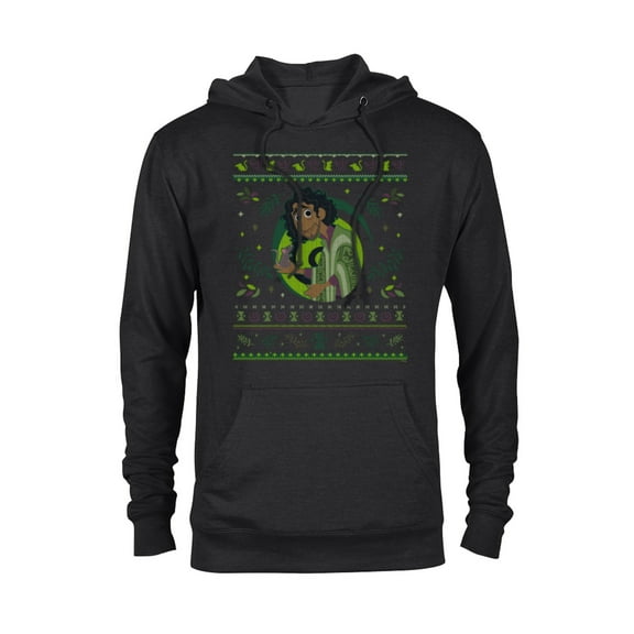 Disney Encanto Bruno Madrigal Ugly Christmas Sweater - Pullover Hoodie for Adults - Customized-Black