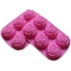 thumbnail image 1 of Juego de moldes de bandeja de jabón de Chocolate con cubitos de hielo de flor de rosa grande herramientas de fabricación de fiestas de silicona Ormromra JQWJ328, 1 of 5