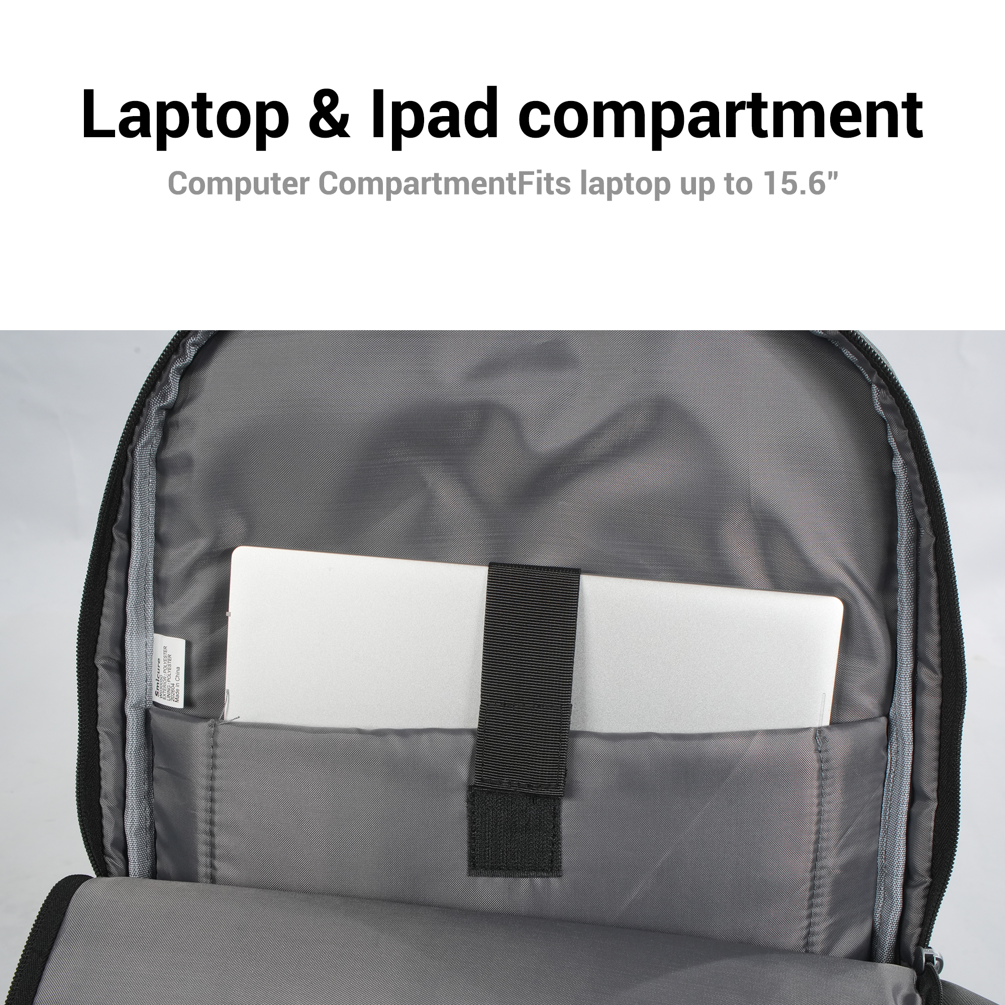 Mochila de viaje de equipaje de mano para laptop de negocios de 19 pulgadas, antirrobo, delgada y resistente, para escuela y universidad. Azul 7