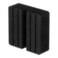 thumbnail image 4 of 1pc Square Jack Stand Pad Extra Heavy Duty Rubber Pad Universal Jack (Black), 4 of 9