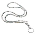 thumbnail image 1 of Cinta para Insignias de 34.6" de Uxcell para Maestros con Clips para Mujeres, Cinta de Cuentas, Regalos Lindos para Maestros, Cadenas de Llaveros, Cian, 1 of 6