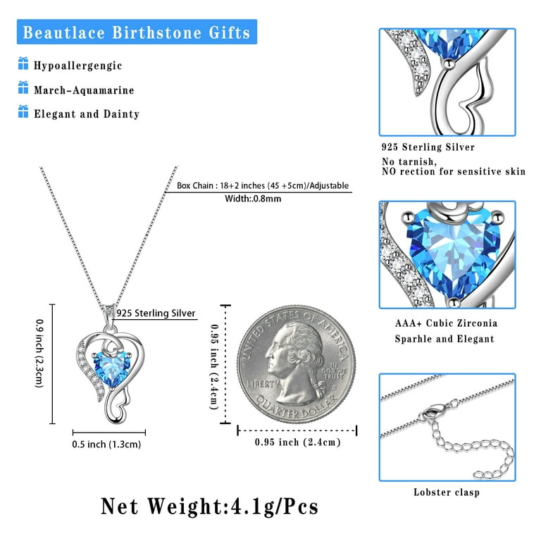 Mom Heart Necklace Sterling Silver Cubic Zirconia Adjustable Length Mom Heart Necklace Sterling Silver Cubic Zirconia Adjustable Length