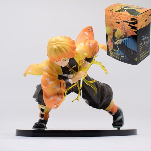 Figura DE ACCIÓN DE Kimetsu No Yaiba, modelo de Anime de GK Kochou Shinobu, Demon Slayer, Kochou Shinobu, Kanroji Mitsuri, 36cm Gong Bohan LED