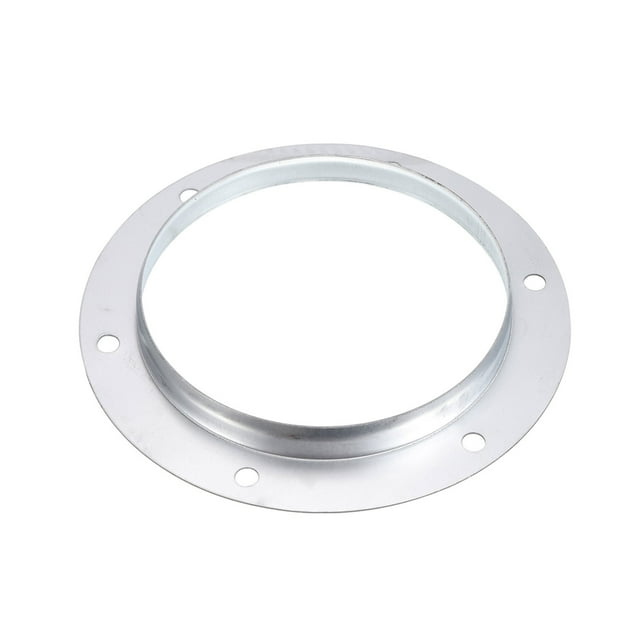 Placa de Montaje de Flange de Conducto Recto Uxcell de 6" para Calefacción, Refrigeración, Ventilación HVAC de Acero