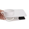 thumbnail image 4 of Cup Holder, Water Cup Bracket Stable Multifunctional Wide Uses  For Office For Storing cold drinks  For Home White, 4 of 8