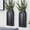 Black, variant on Wooden Wall Vase - Modern Farmhouse & Boho Wall Decor for Entryway, Hallway, Bathroom, Living Room, Dining Room, Narrow Spaces