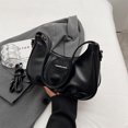 thumbnail image 5 of Bolso de hombro para mujer, bolso de moda para axilas, bolsos de mano informales plisados ​​(negro) Likrtyny Para Estrenar, 5 of 5