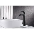 thumbnail image 5 of Modern Single Handle Bathroom Sink Faucet,Drain Assembly Brushed Chrome Brushed, 5 of 5