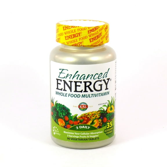 Enhanced Energy by Kal - 90 Tablets