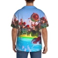thumbnail image 5 of Sigee Mario Bc for Men's Casual Short Sleeve Button Down Shirts Men's Shirts Summer Large, 5 of 7
