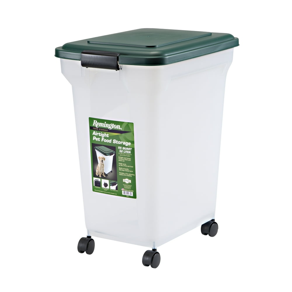 Remington® 45lb Airtight Dog Food Container with Wheels
