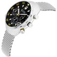 thumbnail image 3 of Men's 96B236 Silver Stainless-Steel Quartz Watch, 3 of 4