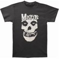 thumbnail image 1 of Misfits Distressed Skull Men's Fitted Jersey T Shirt, 1 of 3