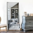 thumbnail image 4 of Full Length Floor Mirror Wall Mounted Rectangle Silver 47"x21", 4 of 9