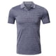 thumbnail image 1 of Camiseta informal de manga corta holgada para hombre, de color liso, con solapa: tejido cómodo, versátil para casa, trabajo y fiestas., 1 of 6