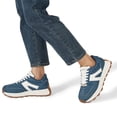 thumbnail image 6 of LUCKY STEP Womens Platform Shoes Chunky Fashion Lace-up Sneakers Casual Shoes,Denim Blue, 6 of 6
