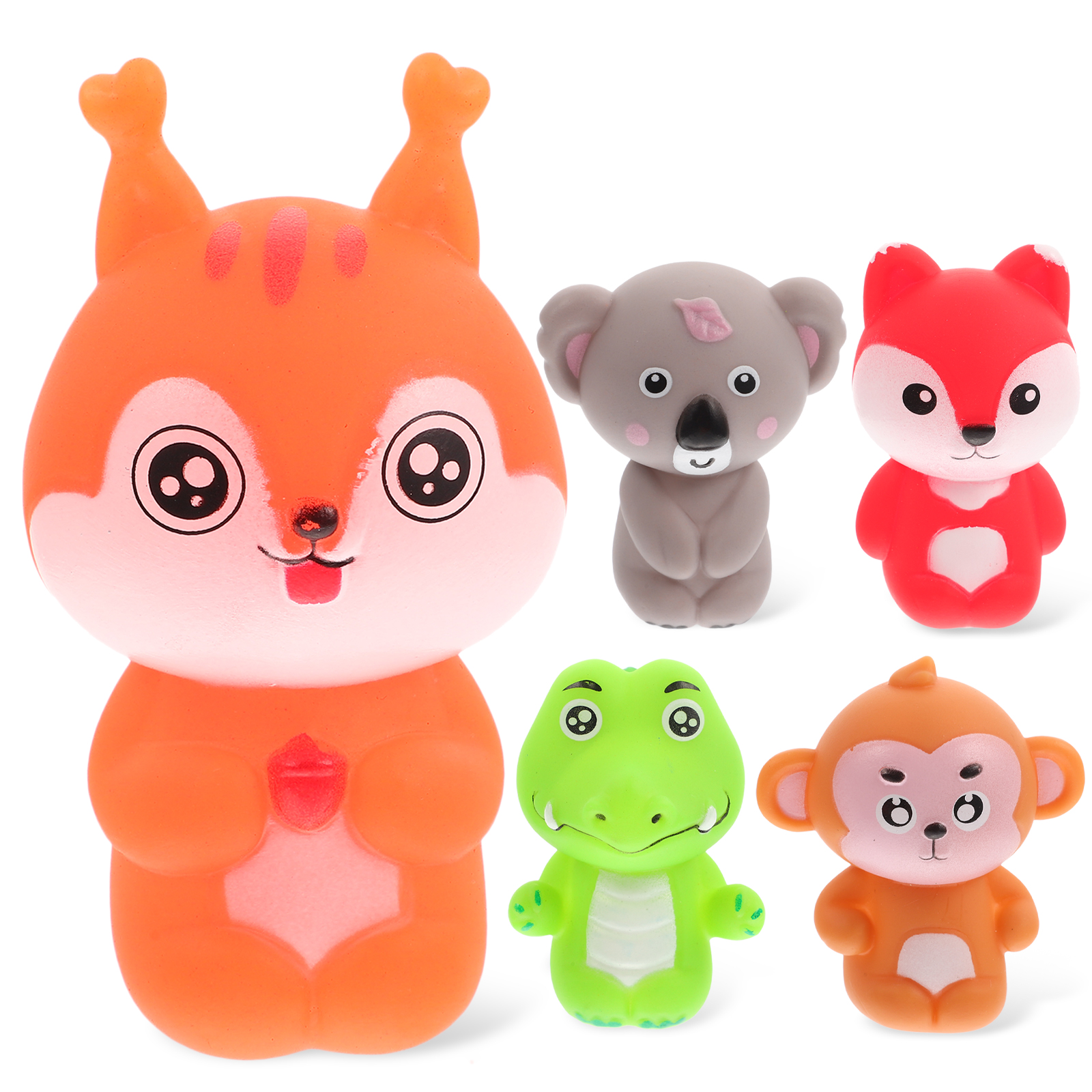 5Pcs Finger Puppets Kids Finger Toy Animals Finger Puppets Funny Finger
