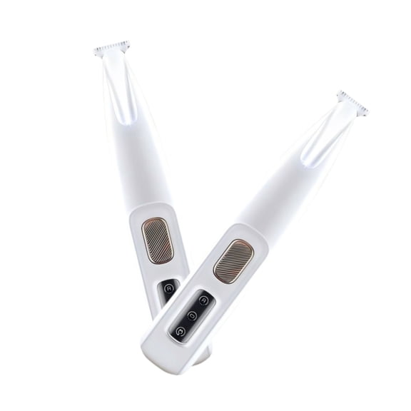 100pcs Belvedir Cat Grooming Trimmer with LED Light, Rechargeable Low Noise Pet Paw Hair Clipper