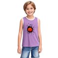 thumbnail image 6 of Miqool Toddler Boys Girls Basketball Tank Tops Kids Sleeveless Athletic T-Shirts for Dance Performance for 3-15 Years, 6 of 6