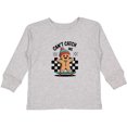 thumbnail image 3 of Inktastic Can't Catch Me Gingerbread Man Boys or Girls Long Sleeve Toddler T-Shirt, 3 of 5