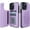 Purple, variant on for iPhone 12 Pro Max Case with Card Holder Heavy Duty Protective Premium Leather RFID Blocking Shockproof Slim Credit Card Slot Wallet Case for iPhone 12 Pro Max for Women&Girls(Purple)