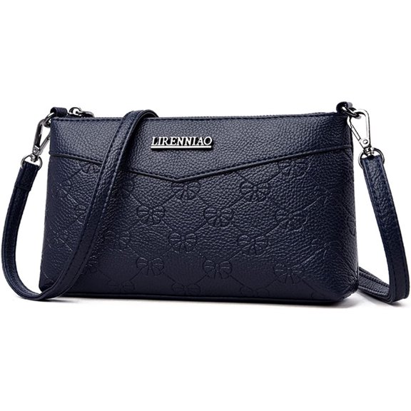 Small Purse Crossbody Bag for Women, Ladies Shoulder Bags PU Leather Wristlet Clutch Wallet Handbags Envelope Purses