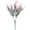 Pink*5pcs, variant on Travelwant 25Heads/5Pcs Artificial Flowers Flocked Plastic Lavender Bundle Fake Plants Wedding Bridle Bouquet Indoor Outdoor Home Kitchen Office Table Centerpieces Arrangements Christmas Decor