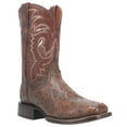thumbnail image 2 of Dan Post Boots Mens Dillinger Full Quill Ostrich Embroidered Square Toe Pul, 2 of 5