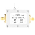 thumbnail image 3 of Amplificador de bajo ruido LNA, 1 unidad de banda ancha 0,01-4 GHZ 21 DB módulo amplificador RF amplificador de bajo ruido rendimiento finamente sintonizado, 3 of 14