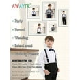 thumbnail image 6 of DapperMatch by AWAYTR Classic Charm Kids Adjustable Suspender and Bowtie Set Infant or Child, 6 of 10