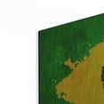 thumbnail image 2 of Luxe Metal Art 'Brazil' Metal Wall Art, 36"x24", 2 of 9