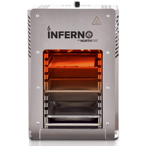 NorthFire INFERNO Stainless Steel Push Start Easy Clean Infrared Propane Grill