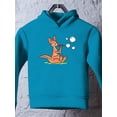 thumbnail image 3 of Kangaroo Making Bubbles Hoodie Toddler -Image by Shutterstock,  5 Toddler, 3 of 4
