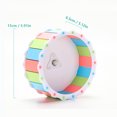 thumbnail image 4 of Silent Hamster Exercise Wheel Mount into Cage Running Wheel Toy Anti-Slip for Dwarf Hamsters and Similiar Small Pets Animals, 4 of 7