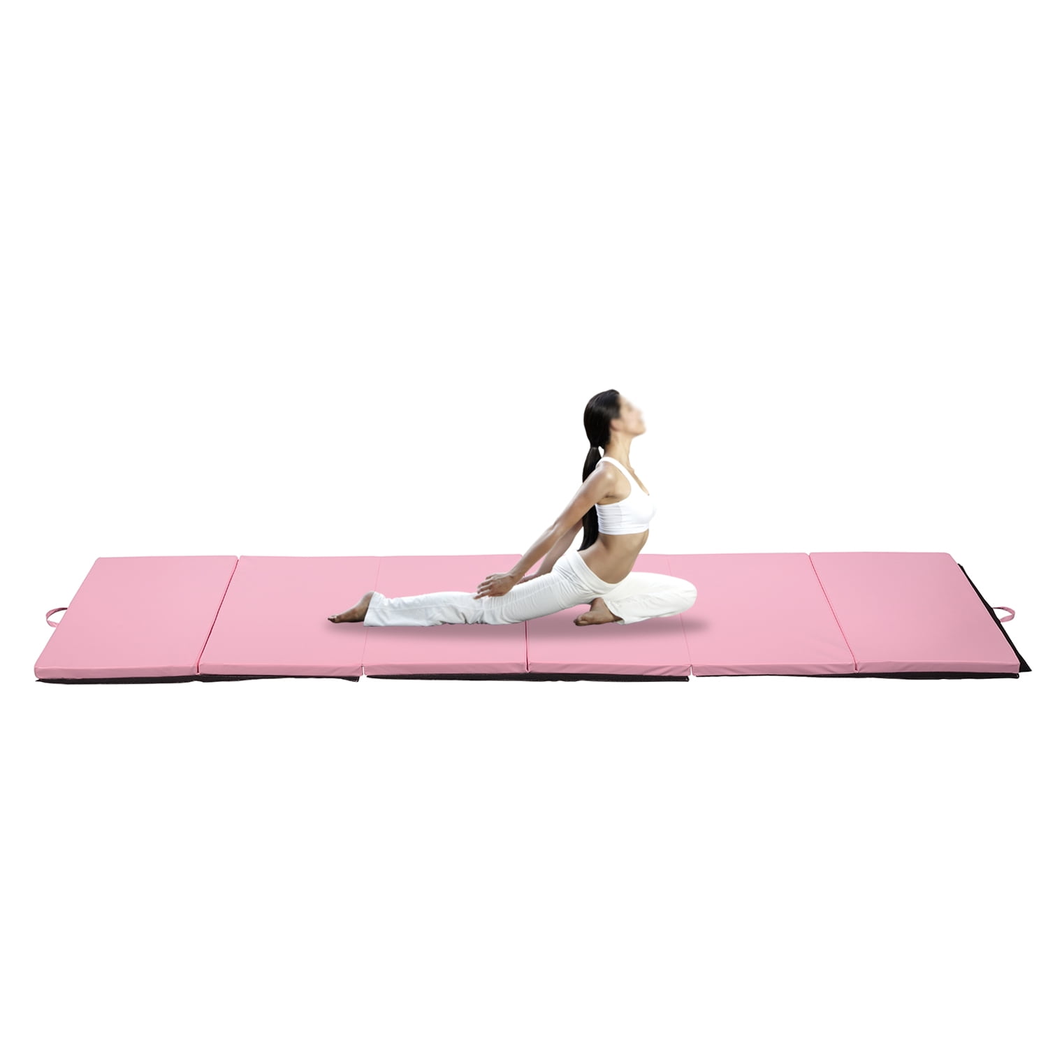 4' x 12'x 2" Solid color Gymnastics Mat Fitness Home Exercise Pad Children Gift
