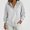 White, variant on Teylalorva Womens Outerwear Jackets Classic Oversized Hooded Button Drawstring Pocket Pullover Sweatshirt Fall Winter Blue Size L