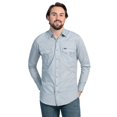 thumbnail image 1 of Camisa Moderna Wrangler Hombre 910 azul XG Manga Larga, 1 of 5