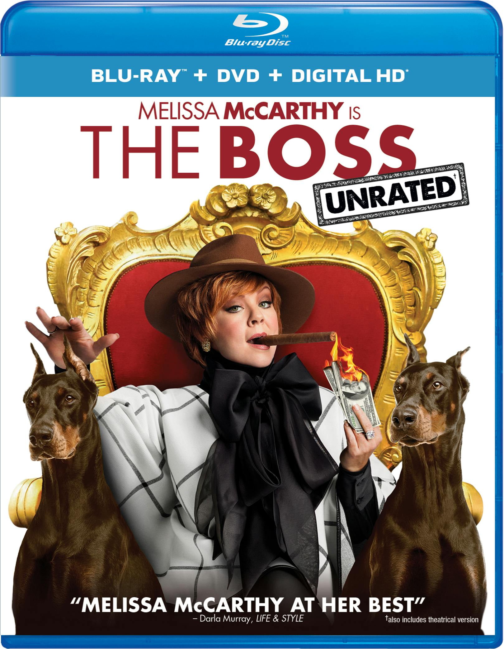 The Boss DVD, MPAA R, Comedy Featuring Melissa McCarthy - Walmart.com