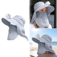 thumbnail image 3 of Fokuz Sun Hat Solar Fan Cap Detachable Face Cap Outdoor Fan Cap Summer Sun Picking And Cap, 3 of 5