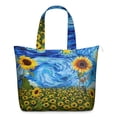 thumbnail image 1 of Rustic Wildflower Sunflower Bag Boho Floral Weekender Duffel, , Lightweight, Autumn-Inspired, 1 of 5