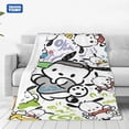 thumbnail image 1 of TAKARA TOMY Sanrio Pochacco Anime manta para perro en la cama, funda para dormir, aire acondicionado, sábana para niños, 1 of 4